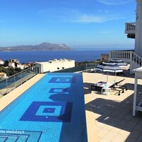 01 Kallithea pool terrace sea view.